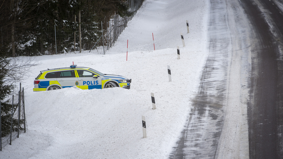 Arkivbild. Flera rally-förare fastnade i polisens fartkontroller i närheten av tävlingssträckorna under rally-VM i Umeå.