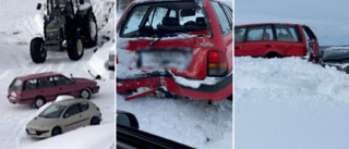 Pekade finger mot polishelikopter och brände i väg 150 km/h 