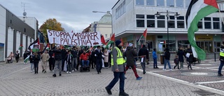 Västerviksbor slöt upp för Palestina – efter markoffensiven