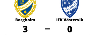 Borgholm segrare efter walk over från IFK Västervik