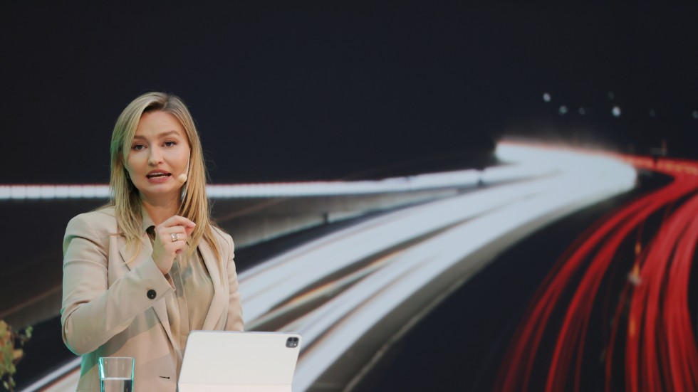 Energi- och näringsminister Ebba Busch (KD) invigde på fredagen ett testcenter för elektromobilitet i Göteborg.