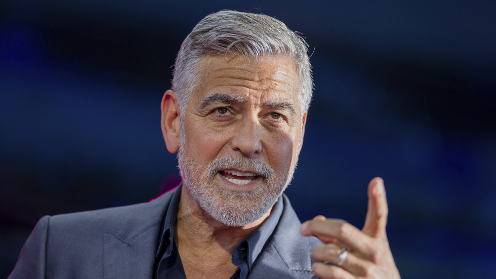George Clooney har spelat Batman, men kunde inte lösa skådespelarstrejken i Hollywood. Arkivbild.