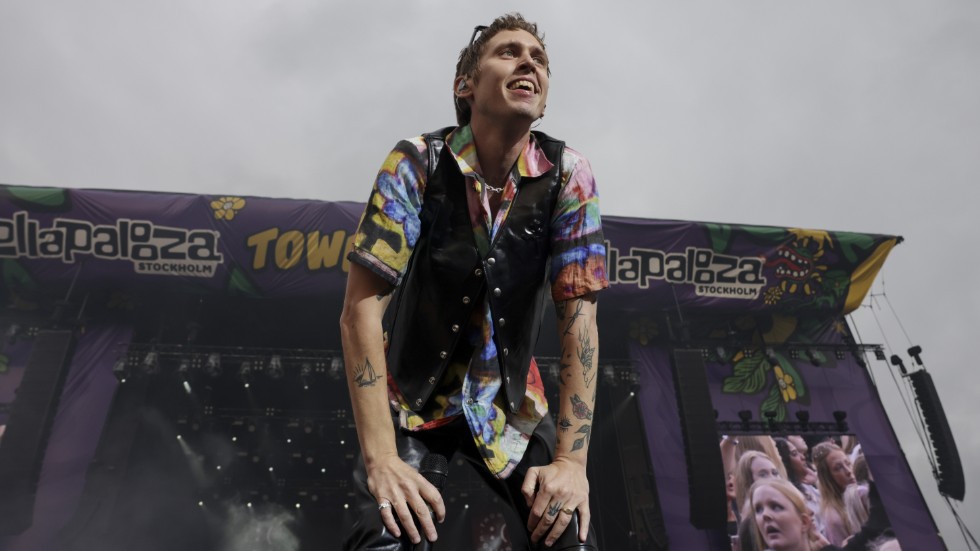 Thomas Stenström spelade på Lollapalooza tidigare i sommar. På tisdag uppträder han på "Allsång på Skansen". Arkivbild.