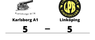 Linköping kryssade borta mot Karlsborg A1