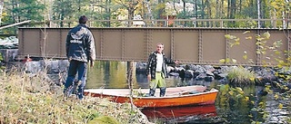 Ansiktslyftning för järnvägsbron i Hjortöström