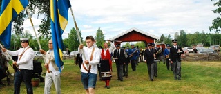 Nationaldagen firades med kör och tal