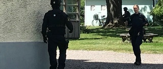 Stor polisinsats i Motala