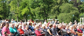 Så var allsången i Trädgårdsföreningen