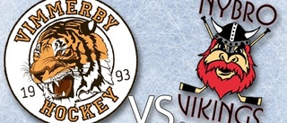 Följ mötet mellan Vimmerby Hockey och Nybro - LIVE!