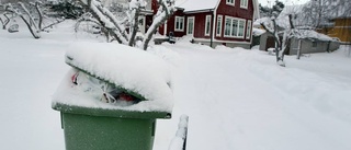 Sophämtning försenad i flera områden