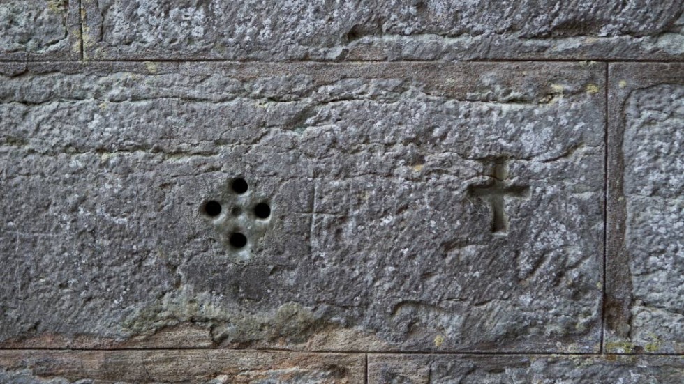 RESOR. Märken på klosterkyrkan är några av de saker som berättar om Vadstena som pilgrimscentrum.