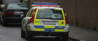 Man blev aggressiv mot polisen