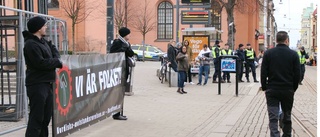 Nazister rörde sig i city