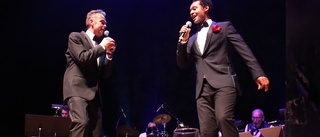 Dramatisk kollaps under Rat Pack Show