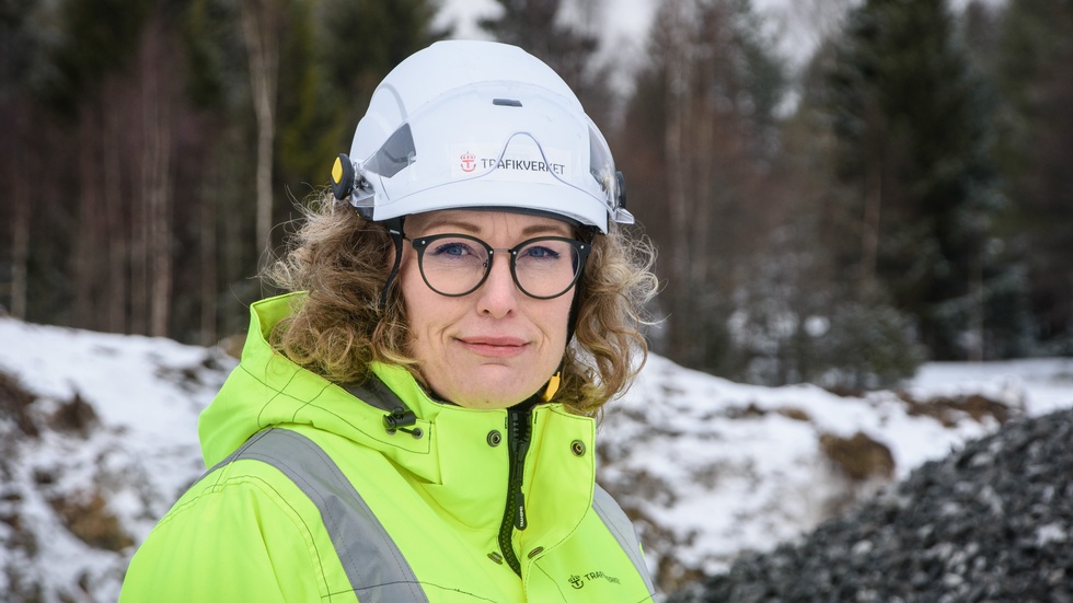 Inger Broberg Kemi är projektledare för Trafikverkets arbete med väg 841.