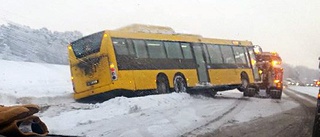 Buss involverad i trafikolycka