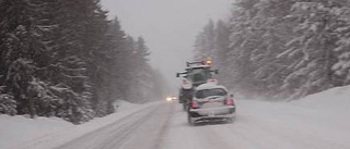 Varning för snökaos i morgontrafiken