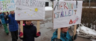 Demonstration med klimatsmarta tips