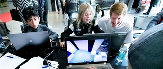 Bygger framtidens Uppsala i Minecraft