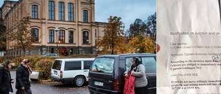 Vräks från Katedralskolans parkering