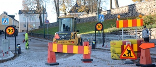 Vägarbete på Storgatan blir klart tidigare än förväntat • "Vi ville ha marginal för oförutsedda händelser"