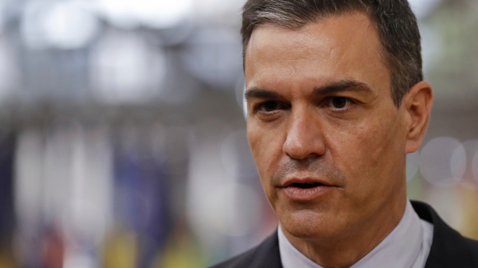Spaniens premiärminister Pedro Sánchez. Arkivbild.