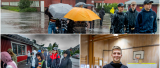 Här tågar 9C från Hertsön in i den gamla förskolan: "Som att börja på dagis igen" • Gymnastiksal som klassrum