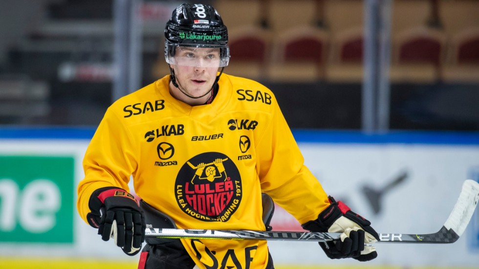 Luleå Hockeys Erik Gustafsson.