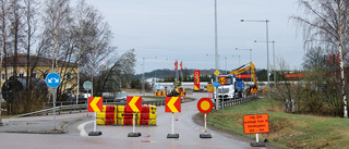 Här leds trafiken om i veckan – väg stängs av