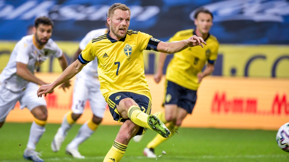 Sebastian Larsson missade straffen mot Armenien – och lär nu ratas som straffskytt.