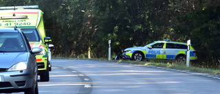 Motorcyklist död efter olycka – krockade med bil på 52:an