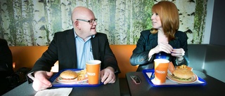 Här äter Lööf lunch på Frasses