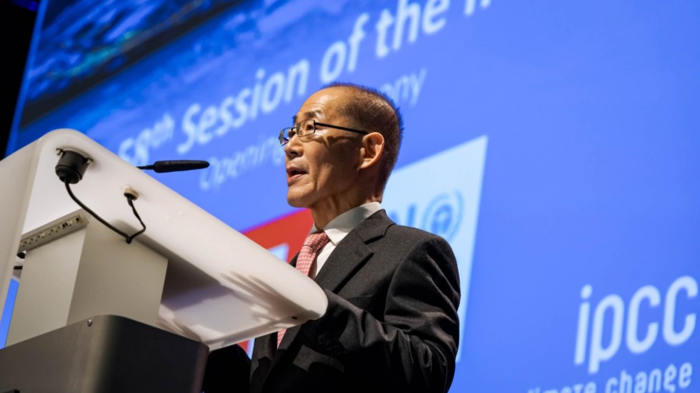 Hoesung Lee, IPCC:s ordförande.