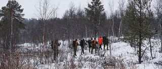 Sökandet efter försvunnen fortsätter