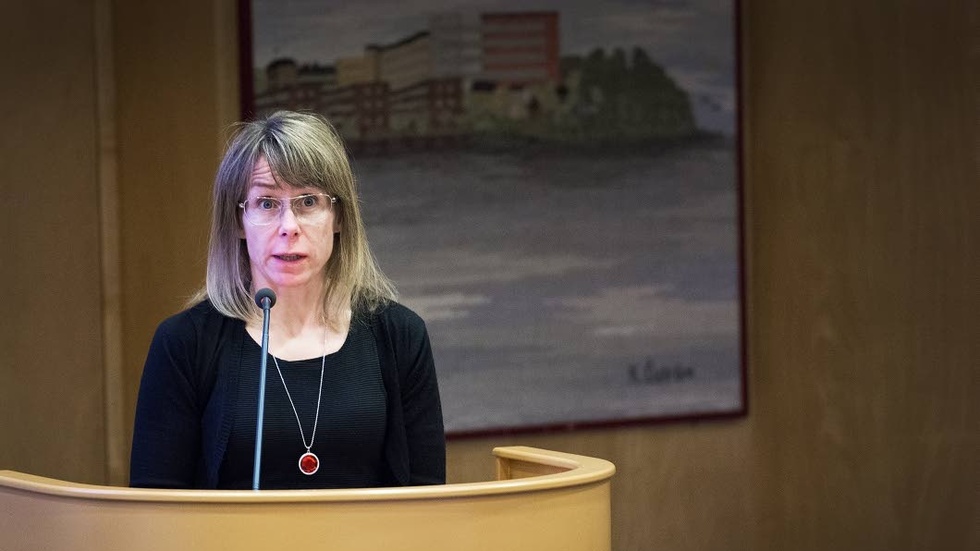 YOGAKRITISK. "Att införa yoga i skolan känns jättekonstigt när vi har plockat bort all kristendom", säger Kristdemokraternas gruppledare Anette Asplund.