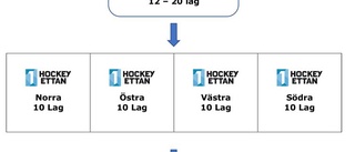 Hockeyttans nya förslag – fyra (!) serier under SHL