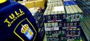 Födelsedagsfirare stoppades i tullen – alkohol till festen beslagtogs