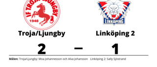 Linköping 2 höll inte hela matchen borta mot Troja/Ljungby