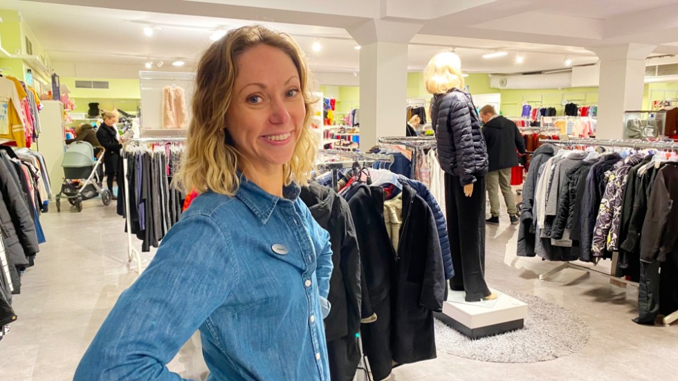Helena Zinn, butikschef på Busfrö, kan blicka tillbaka på ett framgångsrikt verksamhetsår med utökad försäljning.