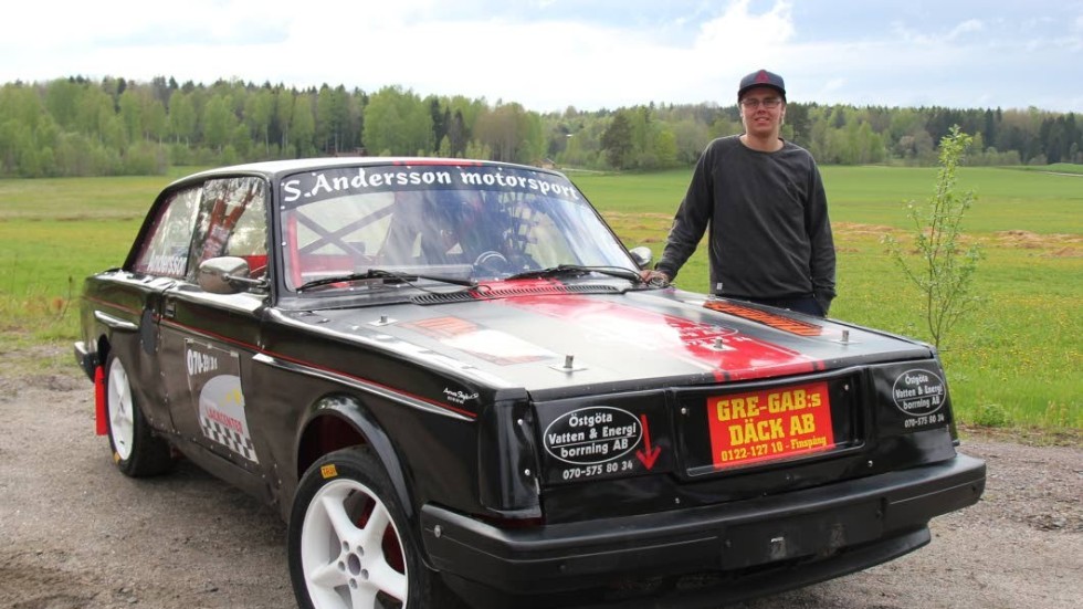 Simon Andersson i Finspångs Motorsällskap är laddad för SM-serien som börjar i dag.