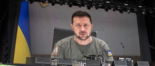 Zelenskyj höll tal på Glastonbury