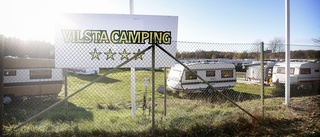 Skräck bland gästerna på Vilsta camping