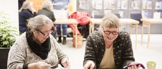 Ängeln bjöd på podd, broderi och boktips