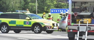 Mc-förare död i olycka på riksväg 52