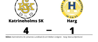 Katrineholms SK vann - efter Johannes Lundblads hattrick