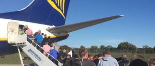 "Mycket dåligt av Ryanair"