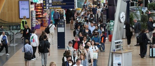 Fortsatt trängsel på Arlanda