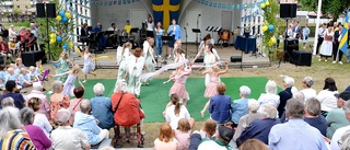 Stor publik i Stadsparken när nationaldagen firades