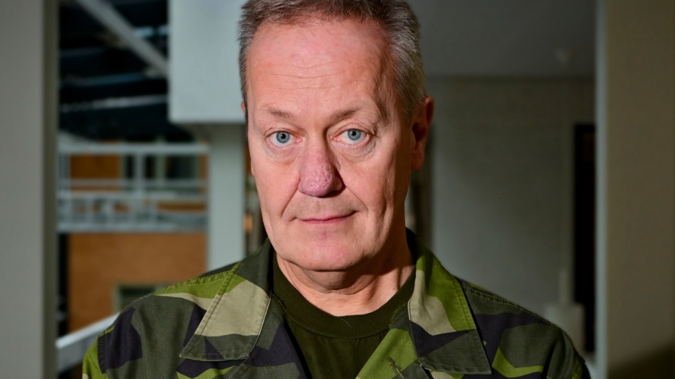 Peter Lidén, överstelöjtnant och lärare vid Försvarshögskolan i Stockholm. Arkivbild.