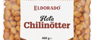 Eldorado chilinötter återkallas